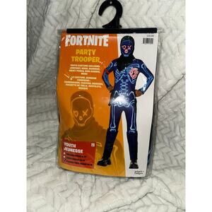 Fortnite Party Trooper Youth Costume Set New Sealed youth 14